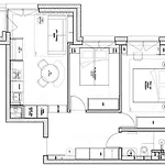 Apartment Popi Modern Apartment, 2 Bedrooms, *