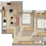 Popi Modern Apartment, 2 Bedrooms, *