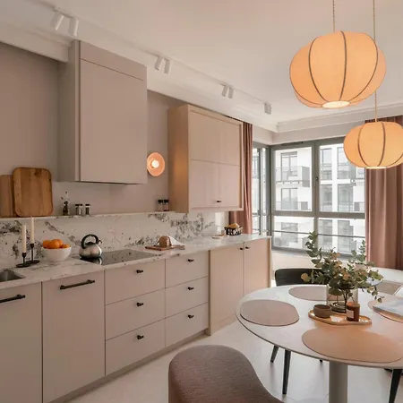 דירה Popi Modern Apartment, 2 Bedrooms, גדנסק
